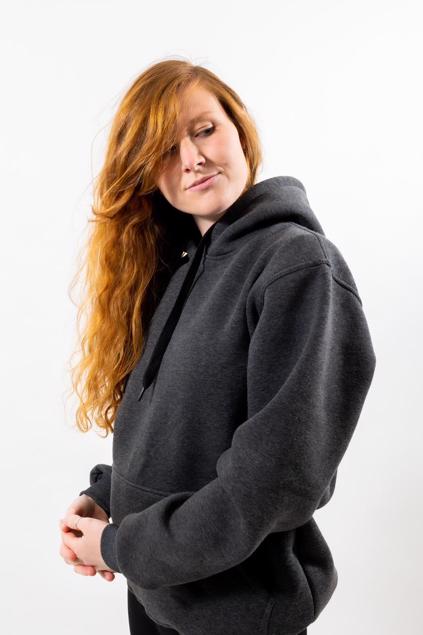 Woman Fit Hoodie - Grey